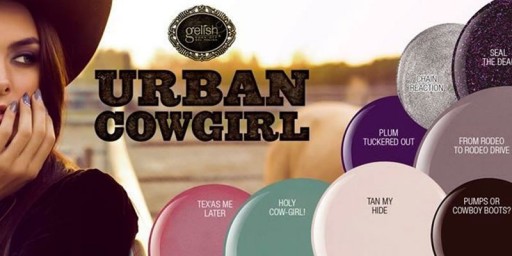 gelish collezione urban cowgirl